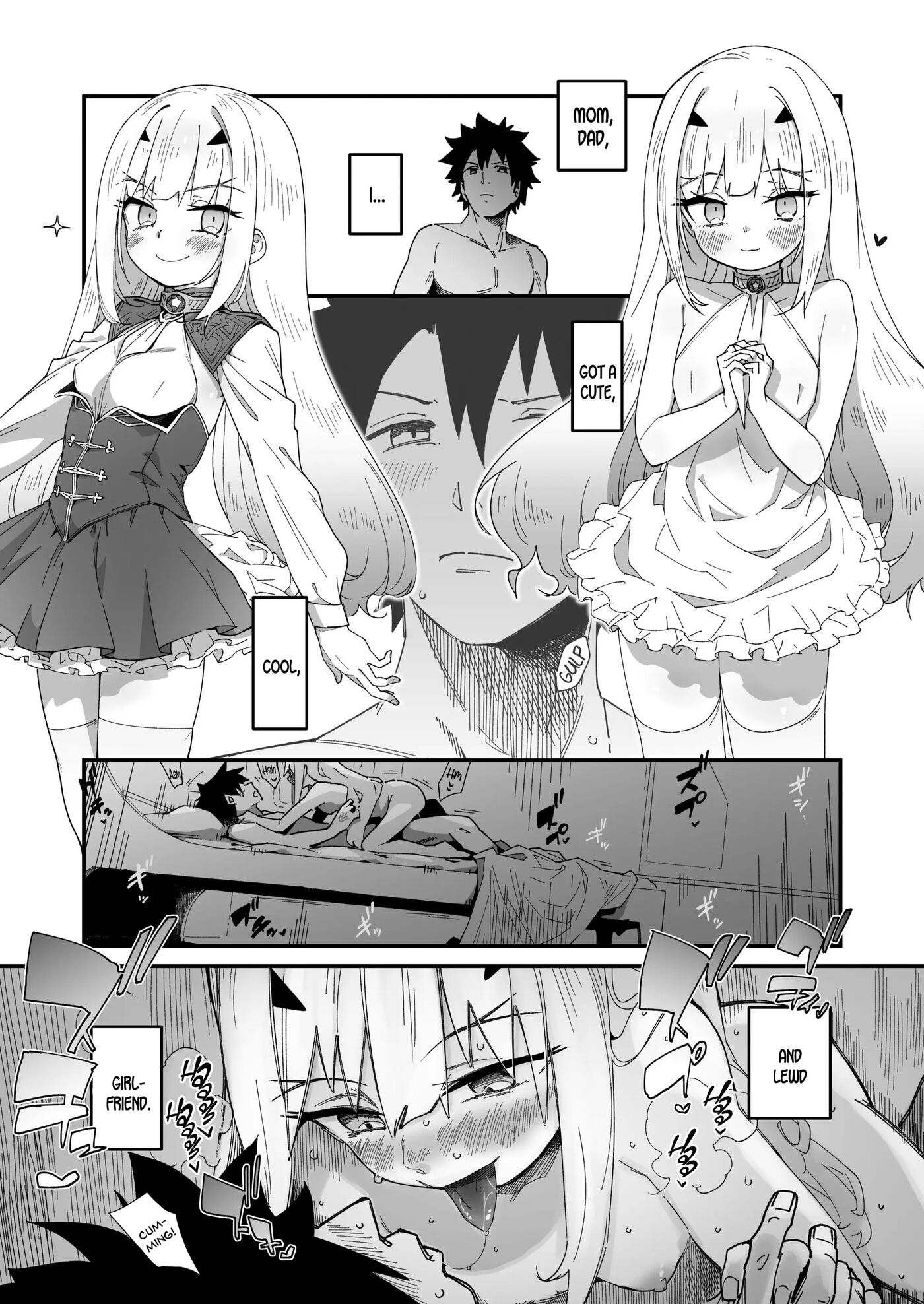 Melu-ko Wa Guigui Kuru Ga Koubi Ga Doheta Chapter 1000 Page 2